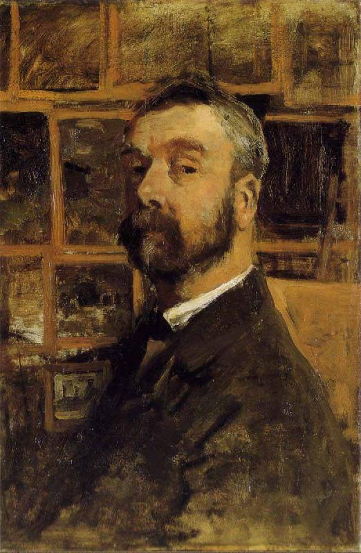 Self portrait, Anton mauve